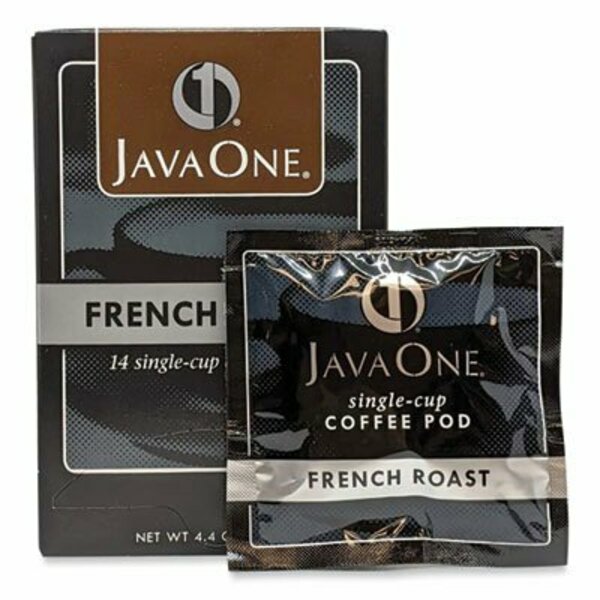 Java Trading Co. Java One, Coffee Pods, French Roast, Single Cup, 14PK 30800